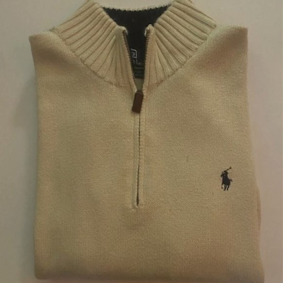 Ralph Lauren Polo Cream Sweater - Picture 1 of 1